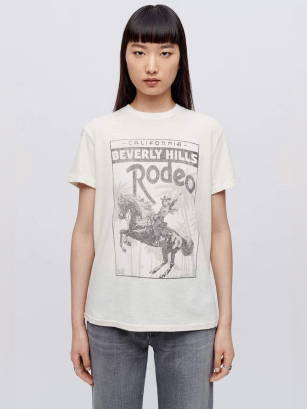 RE/DONE 70'S LOOSE RODEO DRIVE TEE